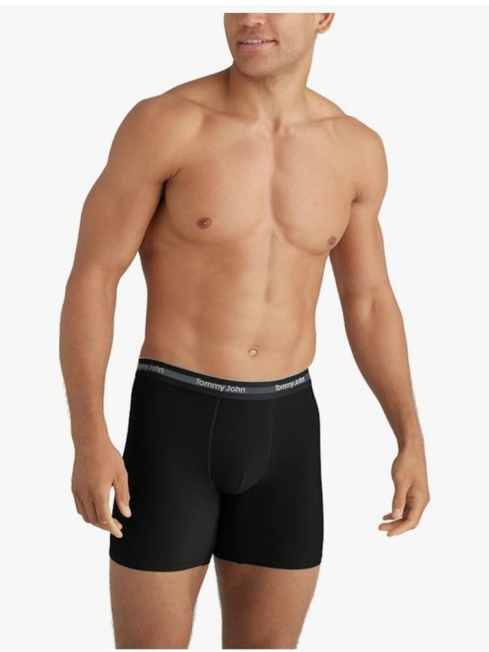 Tommy John Mens Comfort Micro Trunk 3-Pack Medium Boxer Briefs 4-Way Stretch